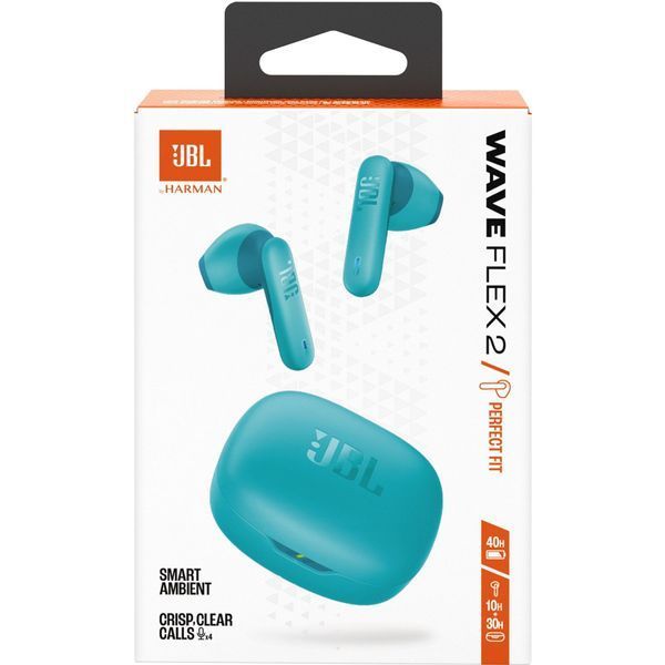 Навушники JBL WAVE FLEX 2 (JBLWFLEX2BLU) Blue 67576 фото