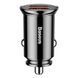 Авто. зарядное устройство Baseus Circular Plastic QC 3.0 30W 2USB (CCALL-YD01) черный 82315 фото 1