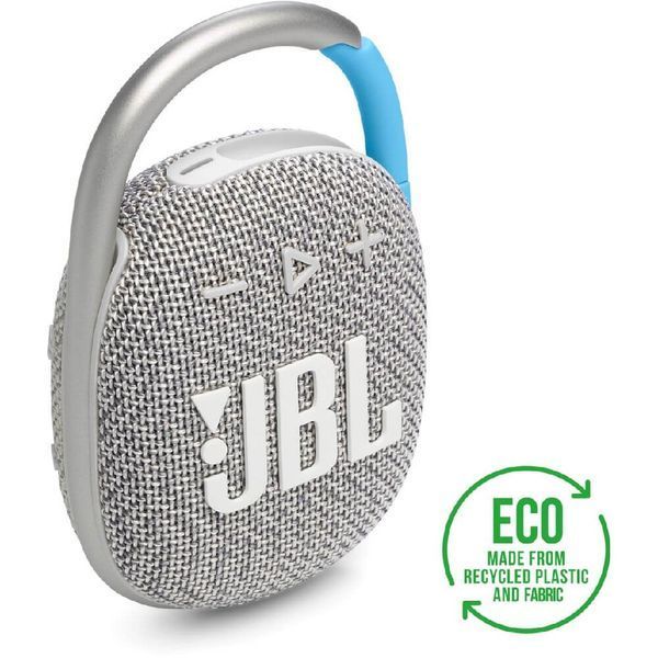 Портативна акустика JBL Clip 4 Eco (JBLCLIP4ECOWHT) Eco White 58189 фото