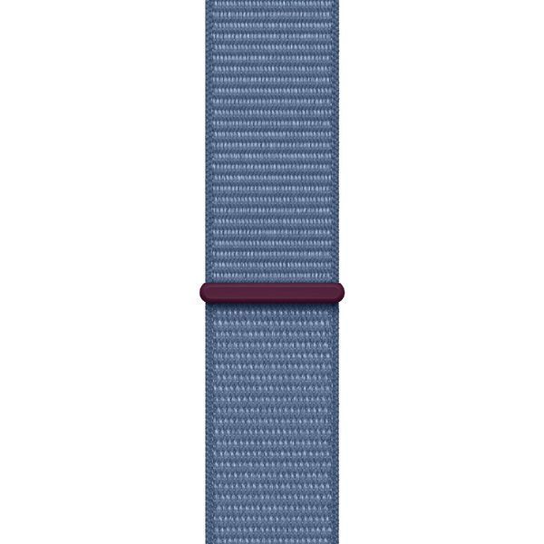 Смарт годинник Apple Watch SE Series (2nd Gen) 40mm Silver Aluminium with Winter Blue Sport Loop (MRE33) 62863 фото