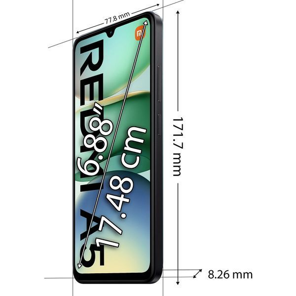 Смартфон Xiaomi Redmi A5 4/128GB Midnight Black 67817 фото