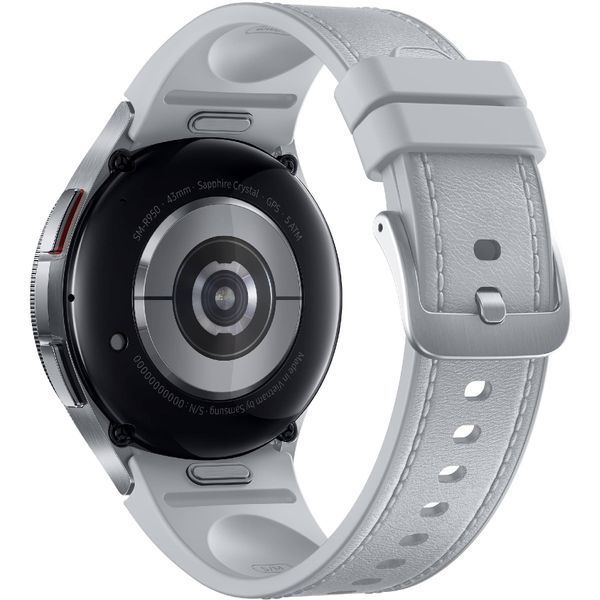Смарт годинник Samsung Galaxy Watch 6 Classic 43 mm Silver (SM-R950NZSASEK) 61486 фото