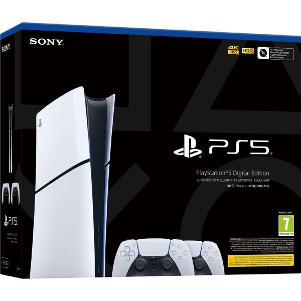 Игровая консоль Sony PlayStation 5 Slim Digital Edition (2 Dualsense) (CFI-2016) 64426 фото