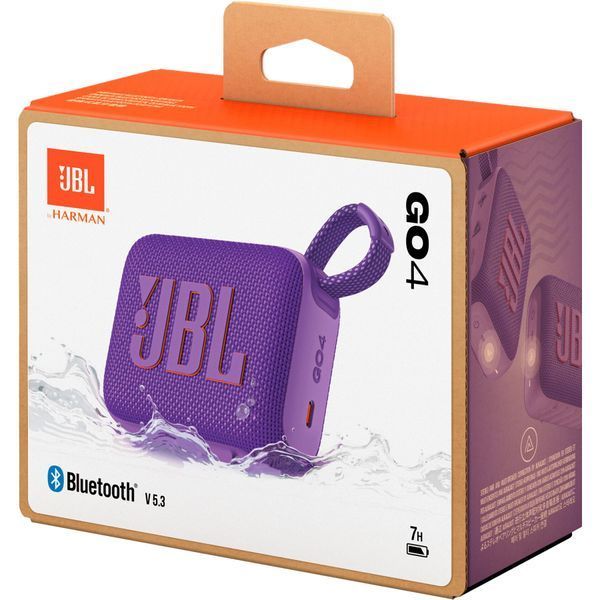 Портативная акустика JBL GO 4 (JBLGO4PUR) Puprle 67568 фото