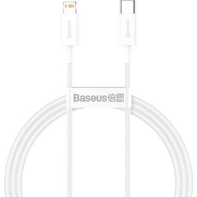 Кабель передачи данных Baseus Superior Series (CATLYS-A02) Type-C to Lightning PD 20W 1000mm белый 60650 фото