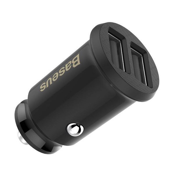 Авто. зарядний пристрій Baseus (CCALL-ML01) black 46358 фото