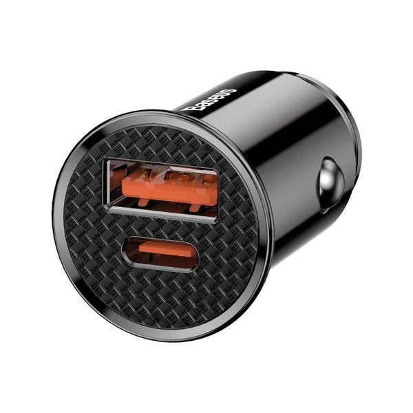 Авто. зарядное устройство Baseus (CCALL-YX01) Y-Type USB + Cigarette Lighter Extended 3.4A 2USB (black) 58630 фото