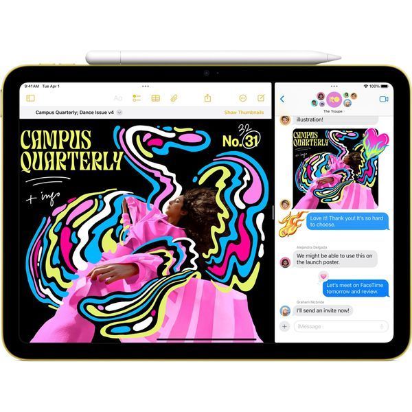 Планшет Apple iPad 11" (11th Gen.2025)128GB Wi-Fi Yellow (MD4D4) 68200 фото