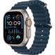 Смарт годинник Apple Watch Ultra 2 GPS + Cellular 49mm Titanium Case with Blue Ocean Band (MREG3/MRF73) 62072 фото 1