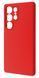 Чохол-накладка Silicone Case Full Samsung Galaxy S25 Ultra Red 65978 фото