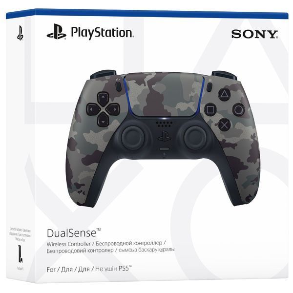 Беспроводной контроллер Sony PlayStation DualSense (PS5) Grey Camo 66732 фото