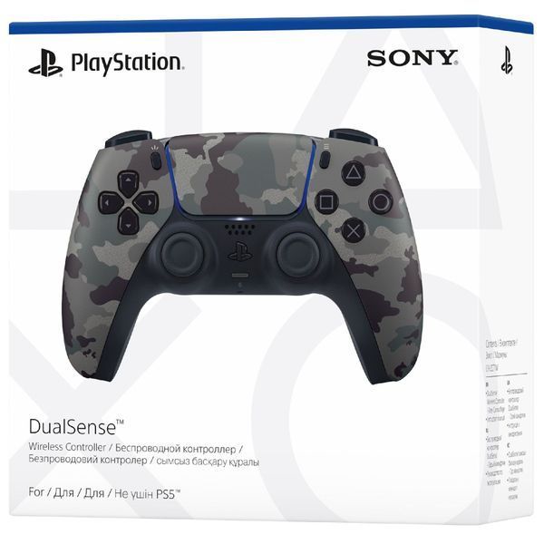 Беспроводной контроллер Sony PlayStation DualSense (PS5) Grey Camo 66732 фото