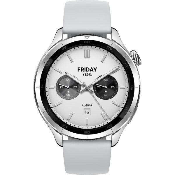 Смарт годинник Xiaomi Watch S4 (BHR9197GL) Silver 67565 фото