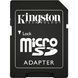 Картка пам`яті Kingston microSDXC 64GB Canvas Go! Plus Class 10 UHS-I U3 V30 A2 + SD-адаптер (SDCG3/64GB) 52654 фото 3