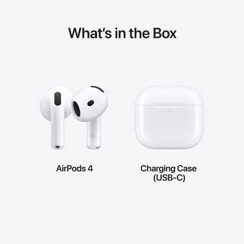 Купити Навушники Apple AirPods 4 (MXP63ZE/A) 64850 в інтернет