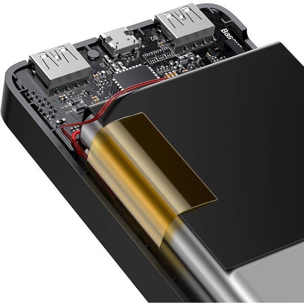 Зовнішній акумулятор (Power Bank) Baseus Bipow Digital Display 30000 mAh 15 W (PPDML-K01) Black 46375 фото