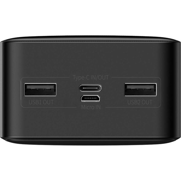 Зовнішній акумулятор (Power Bank) Baseus Bipow Digital Display 30000 mAh 15 W (PPDML-K01) Black 46375 фото