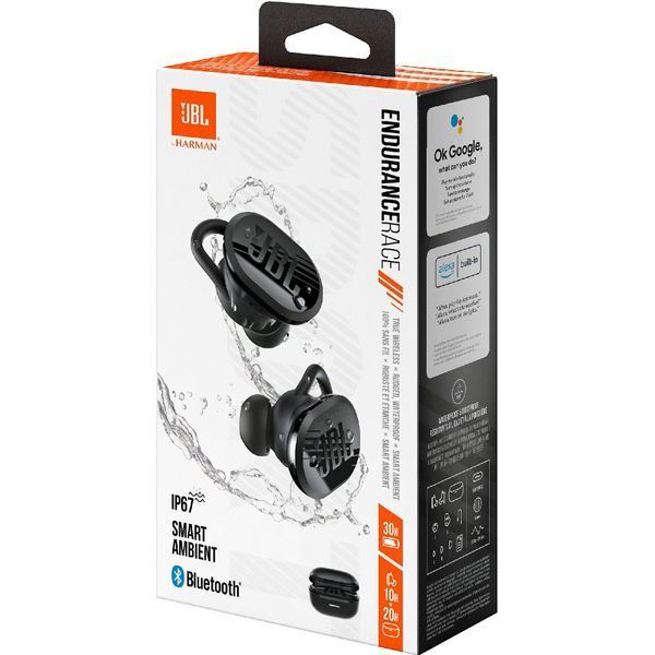 Наушники JBL Endurance Race (JBLENDURACEBLK) Black 62447 фото