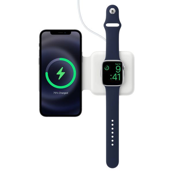 Подвійний зарядний пристрій Apple MagSafe Duo Charger White (MHXF3ZE/A) 48973 фото