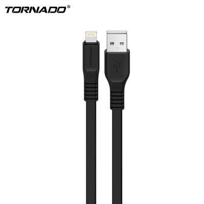 Кабель передачи данных Tornado TX3 apple lightning 1m черный 43436 фото