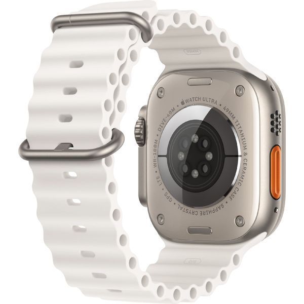 Смарт годинник Apple Watch Ultra 2 GPS + Cellular 49mm Titanium Case with White Ocean Band (MREJ3/MRF93) 61309 фото