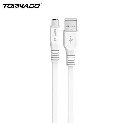 Кабель передачи данных Tornado TX3 micro USB 1m белый 43439 фото