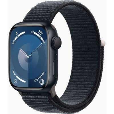 Смарт годинник Apple Watch 9 Series 41mm Midnight Aluminium with Midnight Sport Loop (MR8Y3) 59698 фото