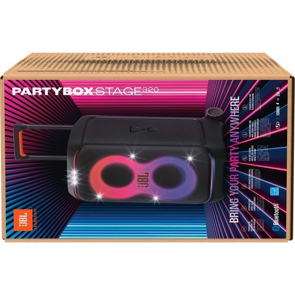 Портативна акустика JBL PartyBox Stage 320 (JBLPBSTAGE320EP) Black 64233 фото