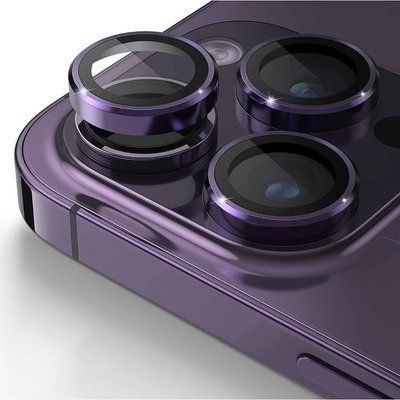 Захисне скло камери iLera Focus Pro iPhone 14 Pro/iPhone 14 Pro Max (purple) 50403 фото