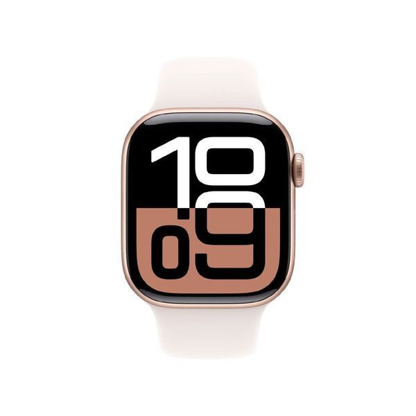 Смарт часы Apple Watch 10 Series GPS 46mm Rose Gold Aluminium Sport/Band M/L (MWWU3LW/A) 65940 фото