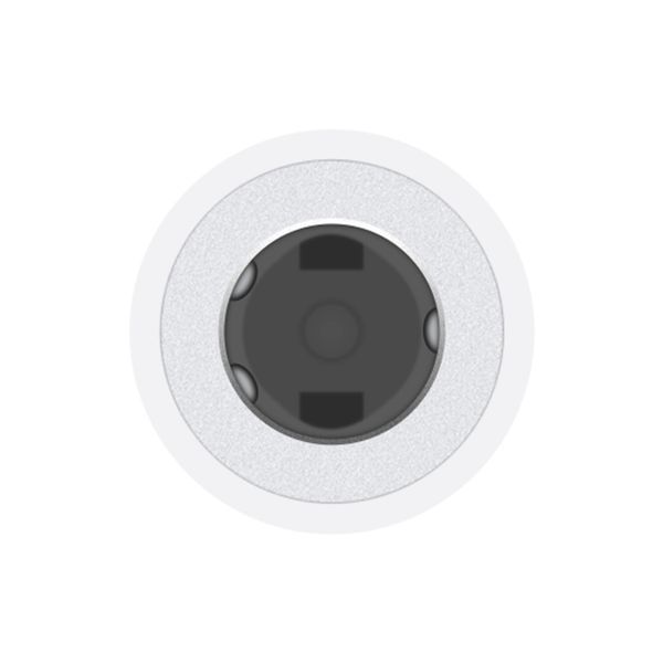Аудио переходник Apple Lightning to 3.5 mm Jack белый 42573 фото