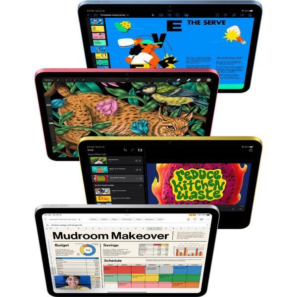 Планшет Apple iPad 10.9" (10th Gen.2022) 256GB Wi-Fi Yellow (MPQA3) 60841 фото