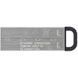 USB флеш-накопичувач Kingston DataTraveler Kyson 128GB USB 3.2 Silver/Black (DTKN/128GB) 49175 фото 3