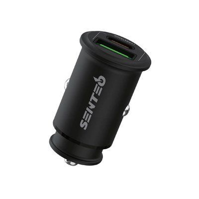 Авто. зарядное устройство SENTEO Q-02 Ferro black (PD30W + QC3.0) (with Certificate CE) черный 60256 фото