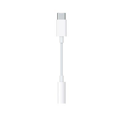 Переходник аудио Apple USB Type-C to 3.5 mm Jack белый 46990 фото