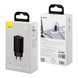Сетевое зарядное устройство Baseus (CCGAN2L-B01) GaN2 Lite Quick Charger 65W (1 Type-C + 1 USB) (black) 58633 фото 4