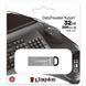 USB флеш-накопичувач Kingston DataTraveler Kyson 32GB USB 3.2 Silver/Black (DTKN/32GB) 48227 фото 4