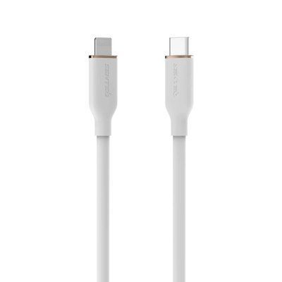 Кабель передачи данных Senteo SL-02 Type-C до apple lightning 1000mm (MFI cable with Certificate CE) белый 59526 фото