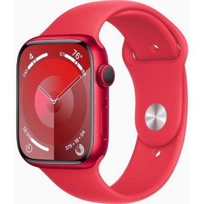 Смарт годинник Apple Watch 9 Series 45mm Red Aluminium with Red Sport Band M/L (MRXK3) 62008 фото