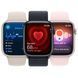 Смарт часы Apple Watch 9 Series 45mm Red Aluminium with Red Sport Band M/L (MRXK3) 62008 фото 7