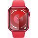 Смарт часы Apple Watch 9 Series 45mm Red Aluminium with Red Sport Band M/L (MRXK3) 62008 фото 2