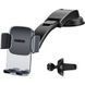 Автотримач Baseus Easy Control Clamp Pyste Type + Air Outlet set (SUYK000001) чорний 07529 фото 1