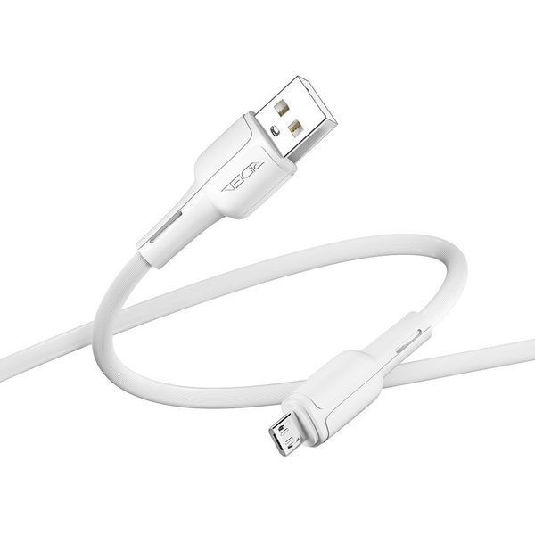 Кабель передачі даних Ridea RC-CO10 CommonPro micro USB 3A 1000mm білий 68369 фото