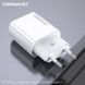 Мережевий зарядний пристрій Tornado TD-14 USB in 2.1A (кабель передачі даних Apple Lightning) білий 42383 фото 4