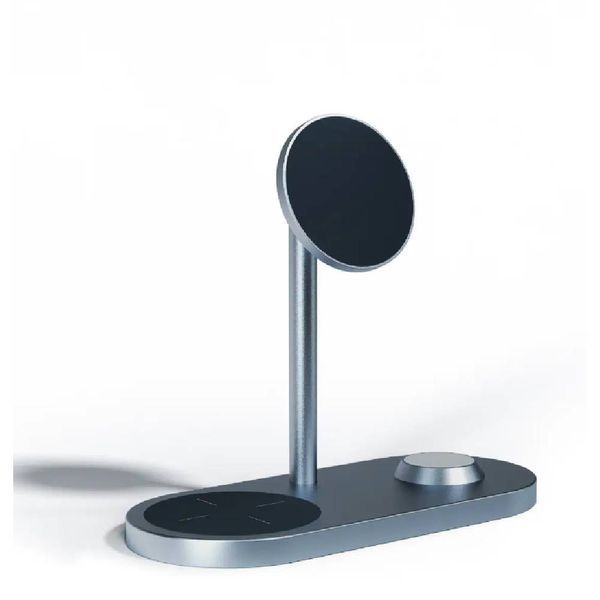 Бездротове зарядне пристрій WiWU Power Air X23 3 in 1 Power Air Wireless Charger Station 47097 фото