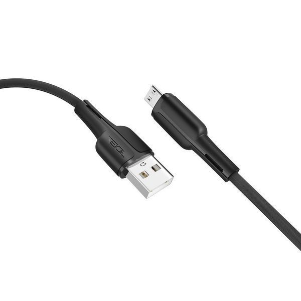 Кабель передачі даних Ridea RC-CO10 CommonPro micro USB 3A 1000mm чорний 68370 фото