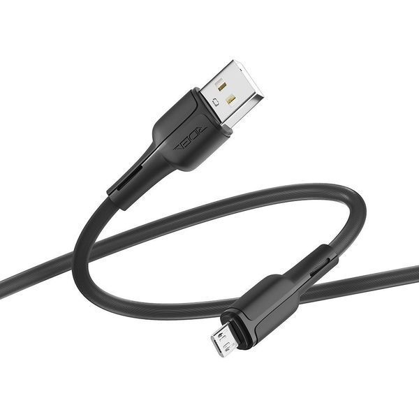 Кабель передачі даних Ridea RC-CO10 CommonPro micro USB 3A 1000mm чорний 68370 фото