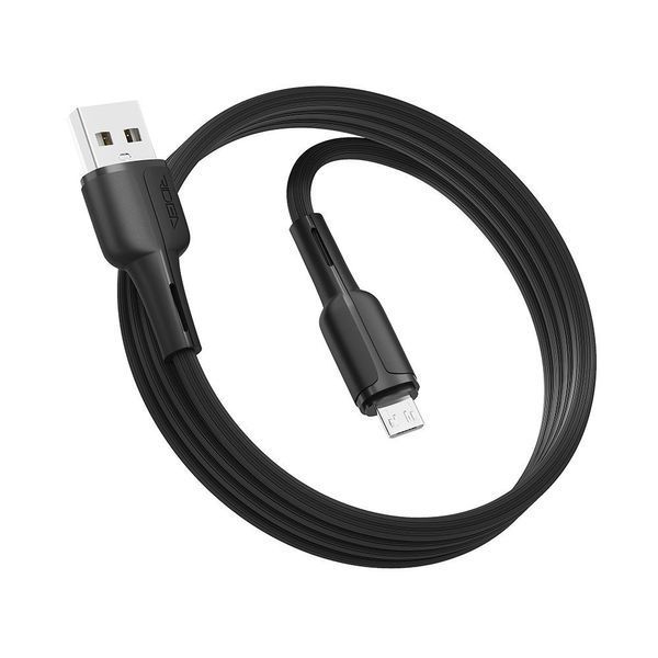 Кабель передачі даних Ridea RC-CO10 CommonPro micro USB 3A 1000mm чорний 68370 фото