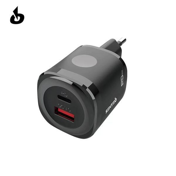 Сетевое зарядное устройство Senteo Z-02A 25W GaN Turbo Fast (кабель Type-C) черный 55054 фото