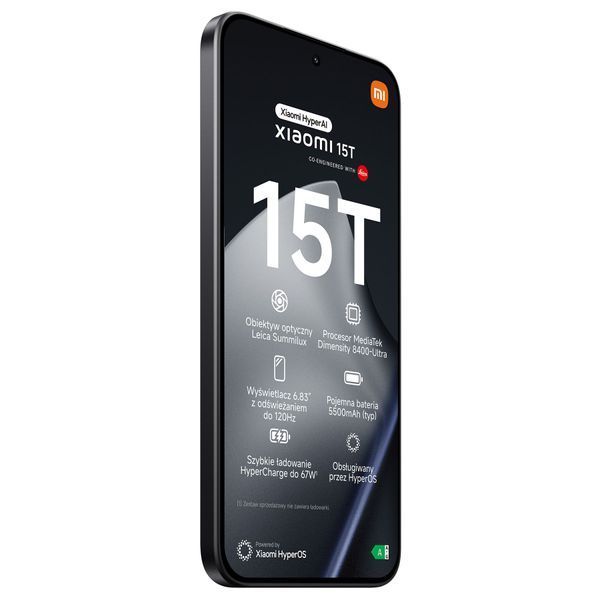 Смартфон Xiaomi 15T 12/256GB Black 69587 фото